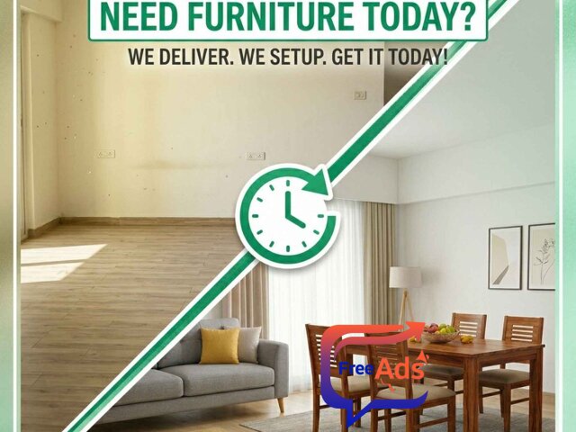 Upgrade Your Home or Office Today – Rent Premium Furniture in Kolkata